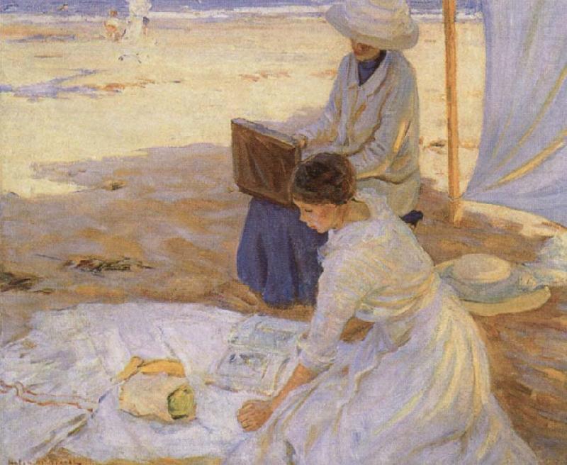 A pombre de la tente, Helen Galloway McNicoll (